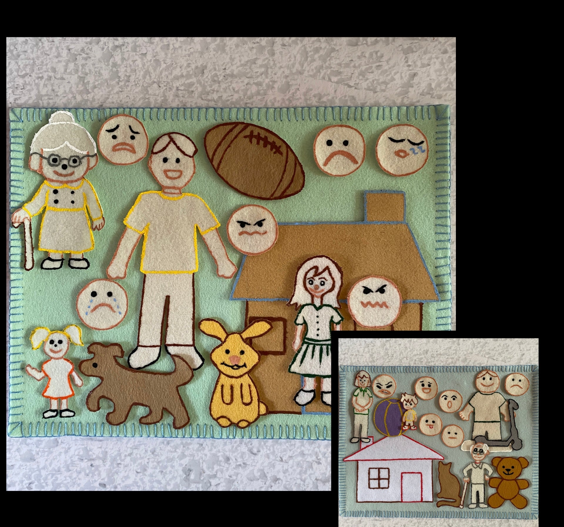 Emotions & Family Play Mat