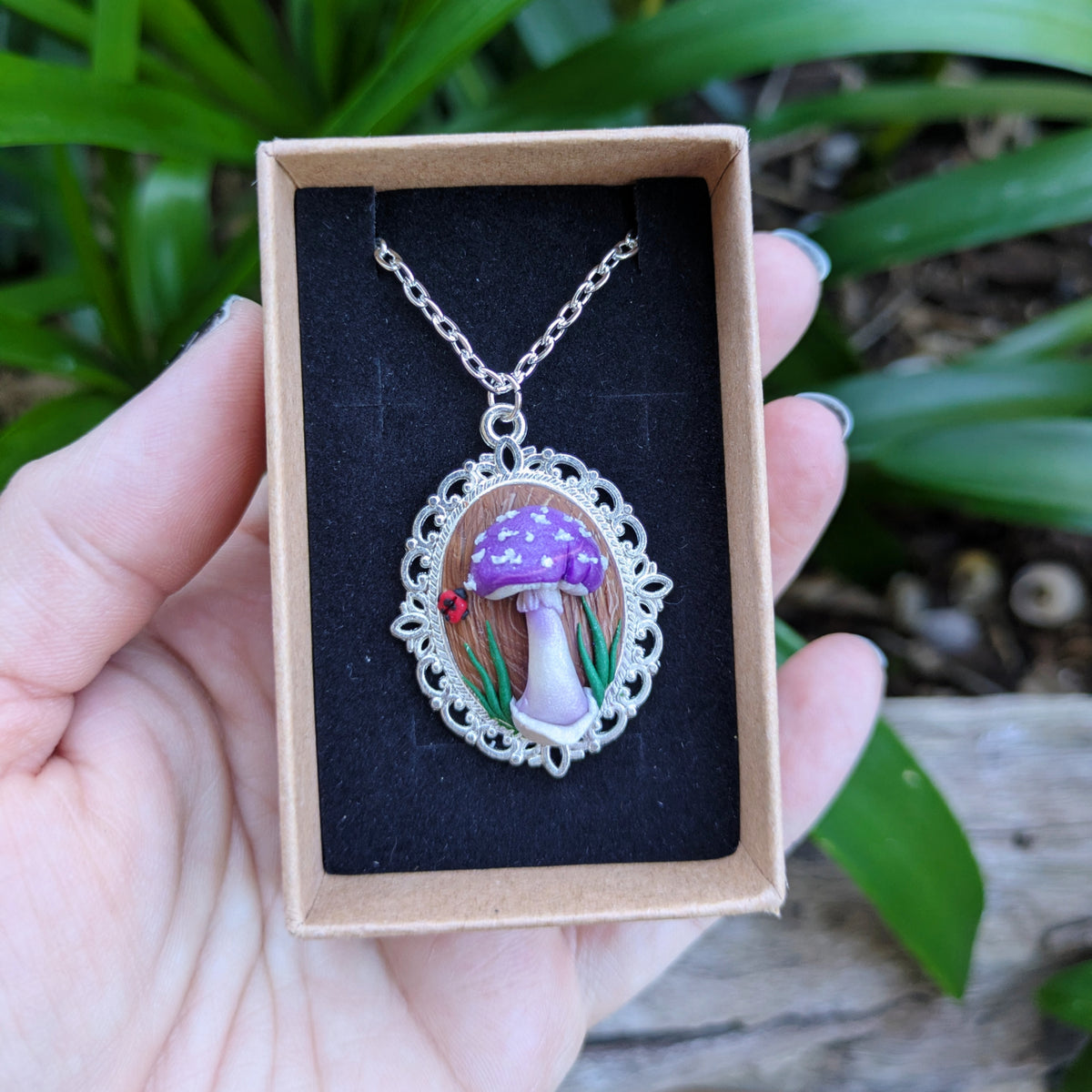 Mushroom Pendants