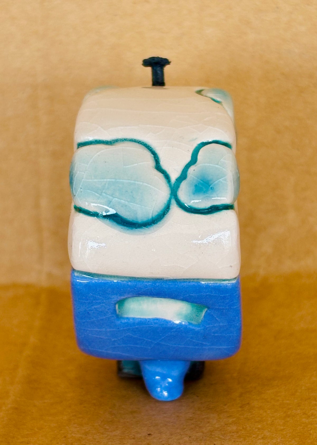 Small Retro Collectable Ceramic Caravan 2