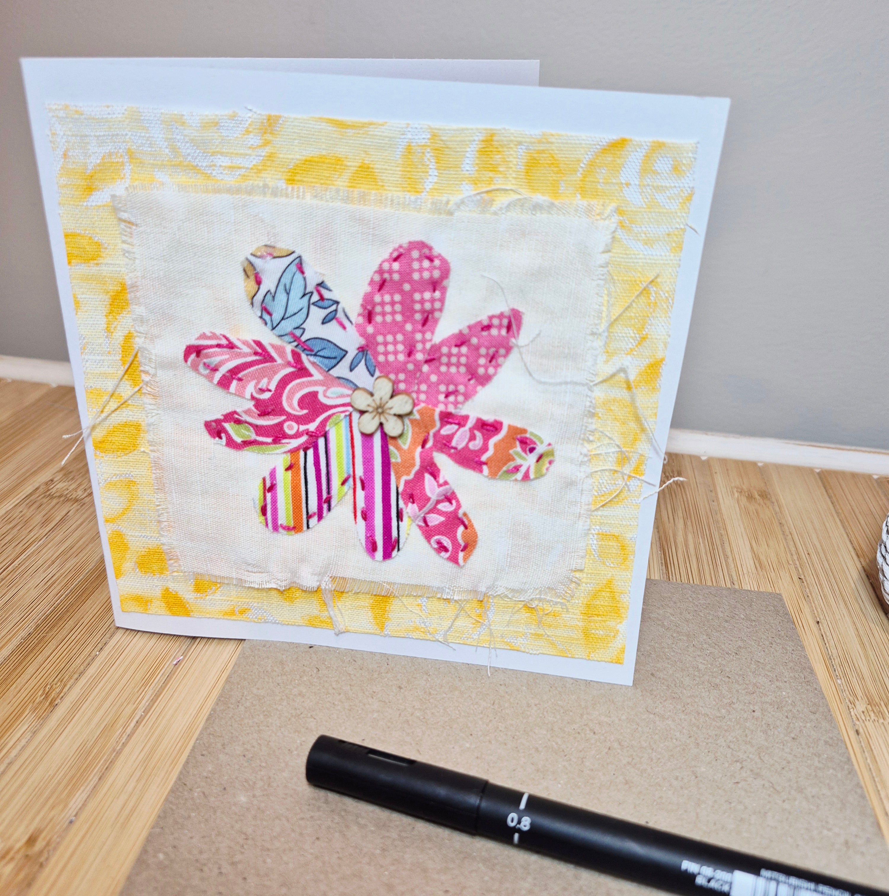 Sunshine Flower Card - Blank