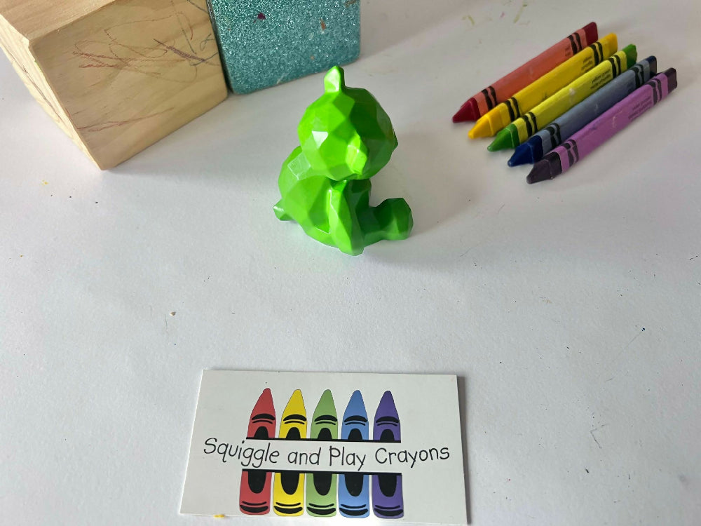 3D Bear Crayon