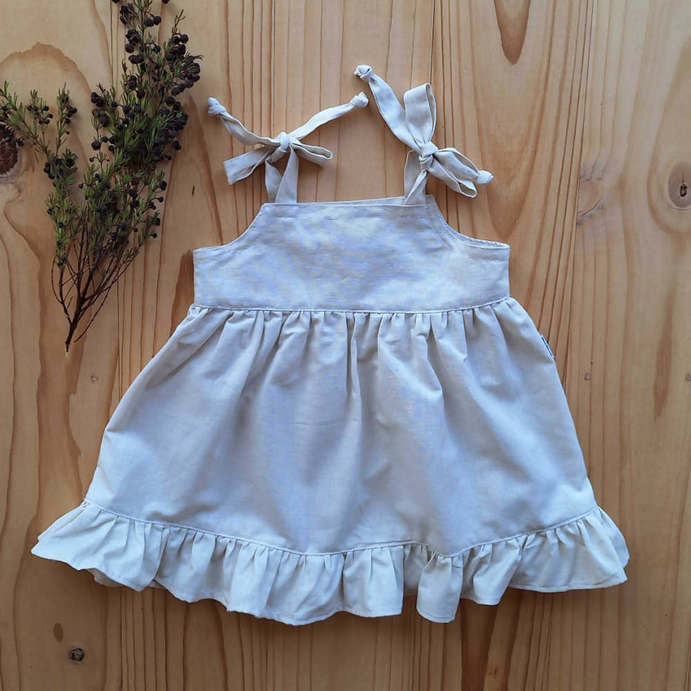 Girls Hand Embroidered Dress | Size 1 Year