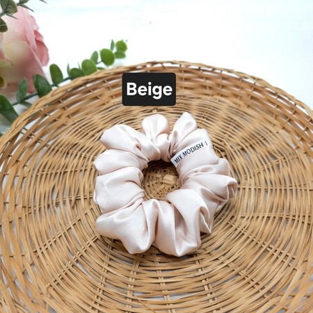 Regular Satin Scrunchies, Handmade Hair Ties, Ponytail Bands