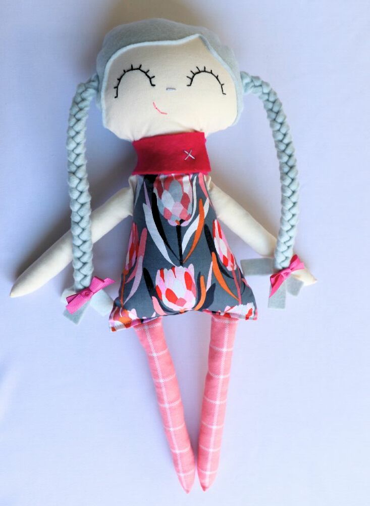 Charlie - Handmade Girl Doll Keepsake - Gift for Babies and Girls