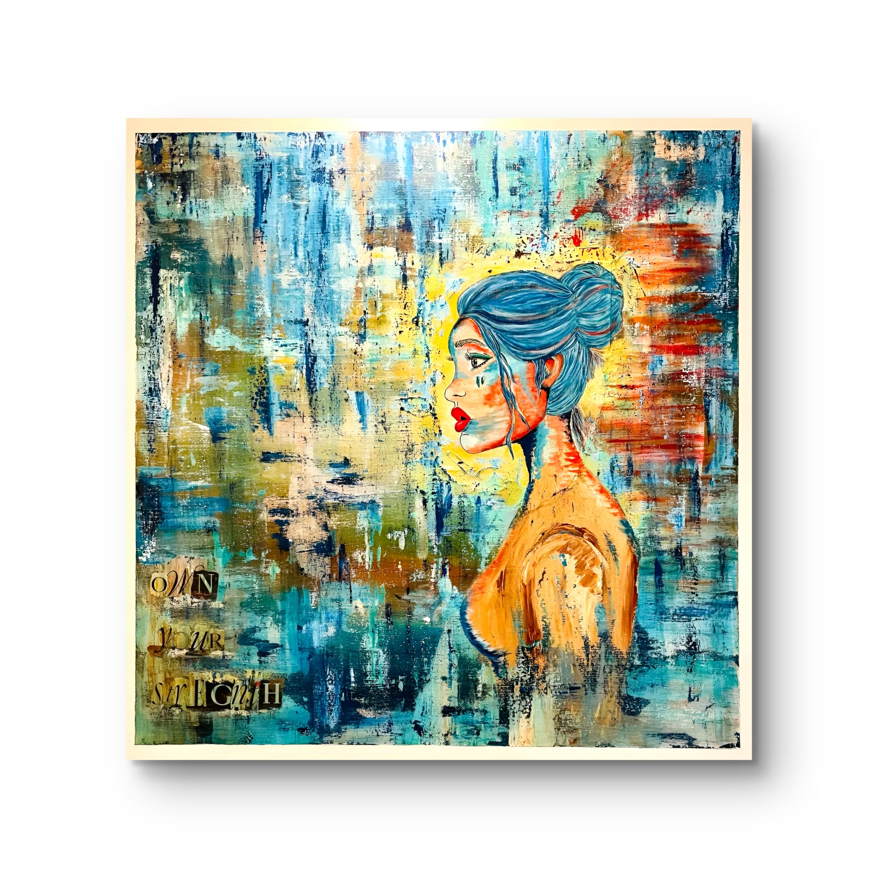 Set Fire to the Rain | XL Original Stretched Canvas