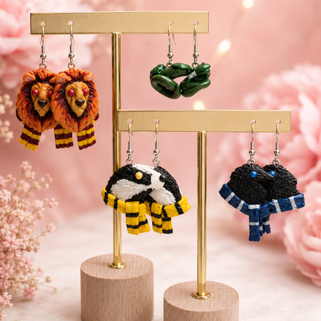 Handcrafted Magical house Earrings