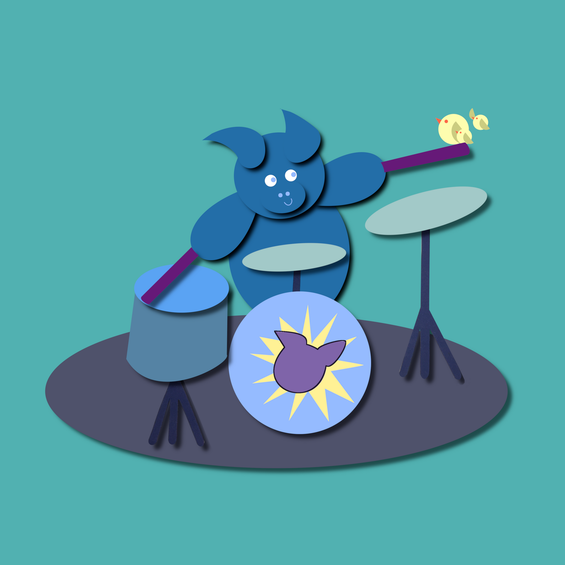 drum pig