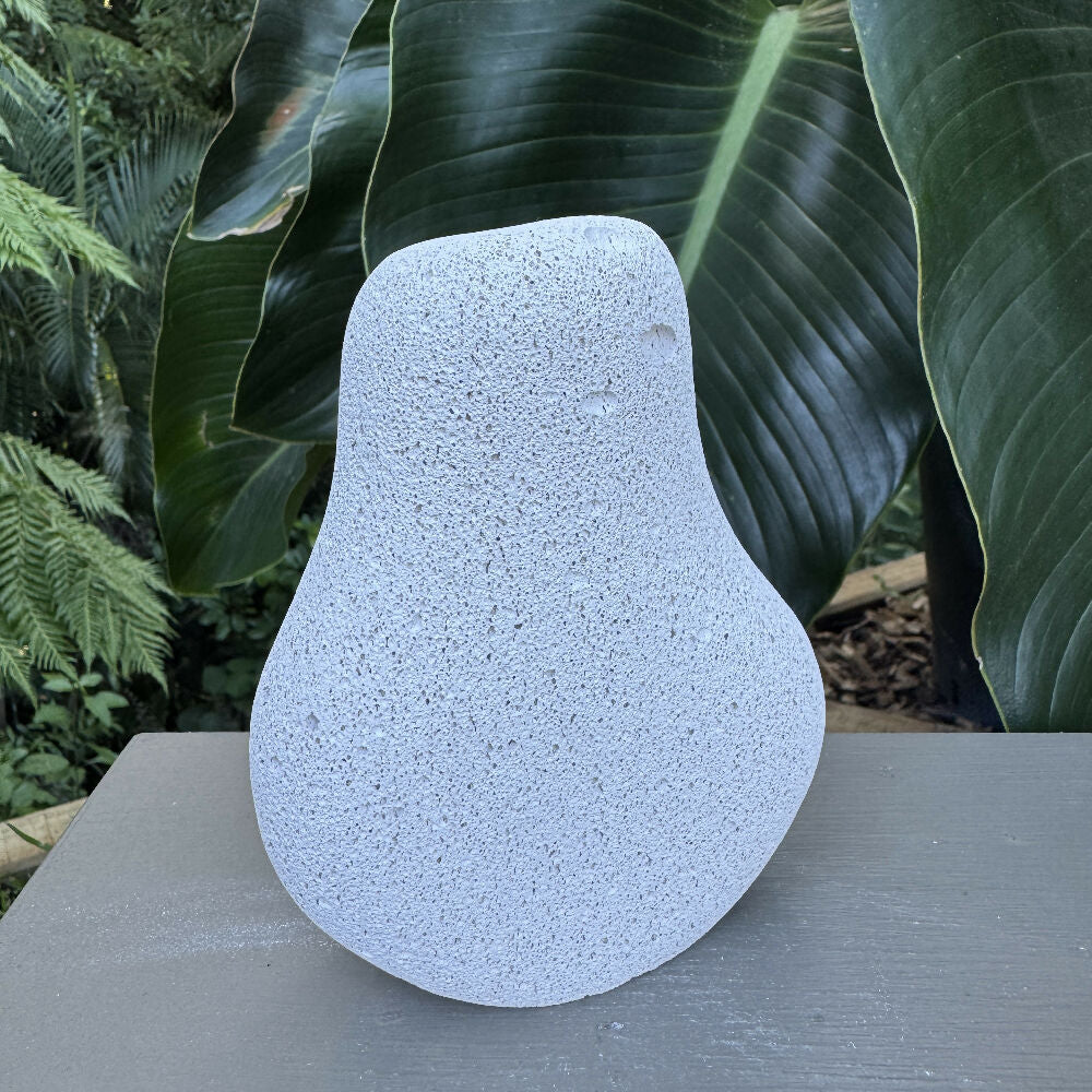 Small hebel incense holder pear shape 3