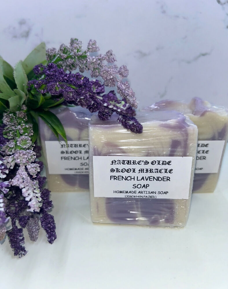 Flower infused soap gift pack