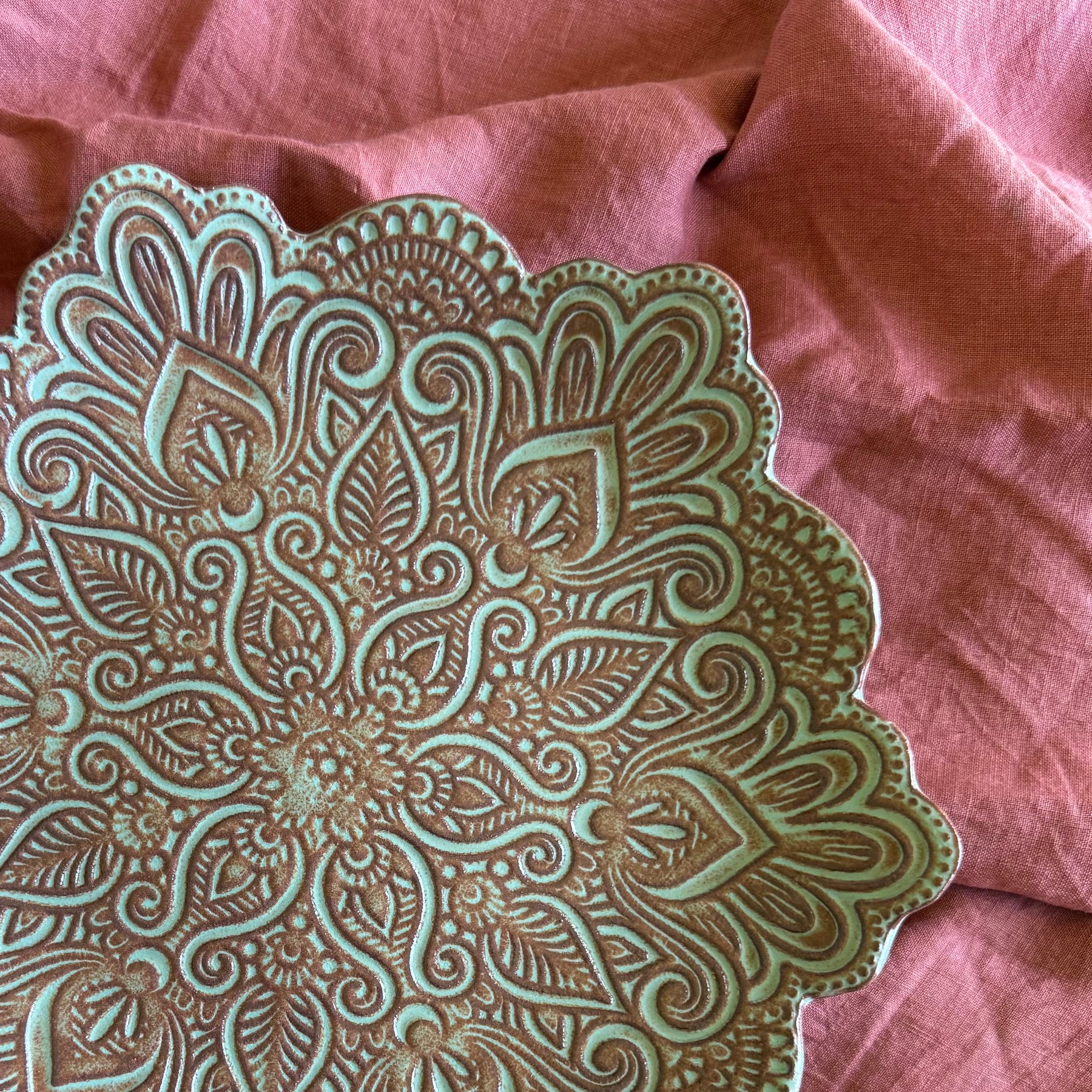 Amara Ceramic Platter | Large |  Studio Second | Decorative Piece Only