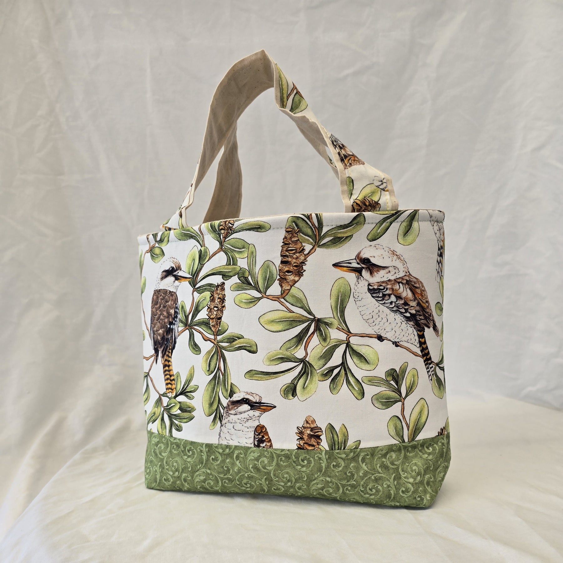 Handmade | Classic Handbag | Kookaburra | Australian Wildlife Collection