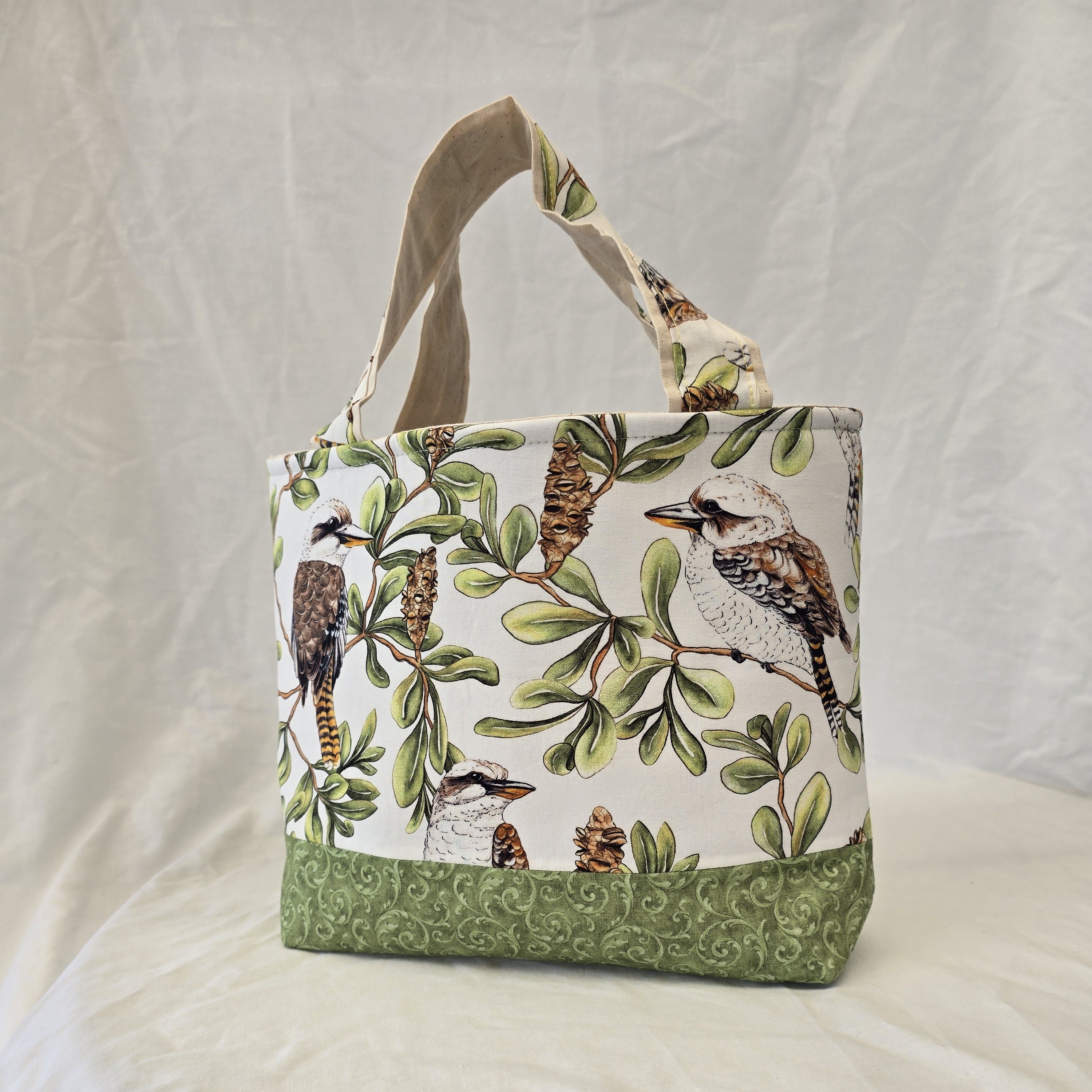 Handmade | Classic Handbag | Kookaburra | Australian Wildlife Collection