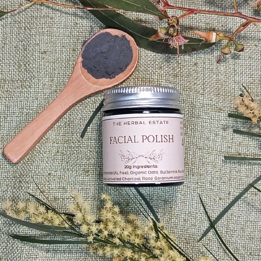 Natural Facial Grain Polish. Exfoliant 20g