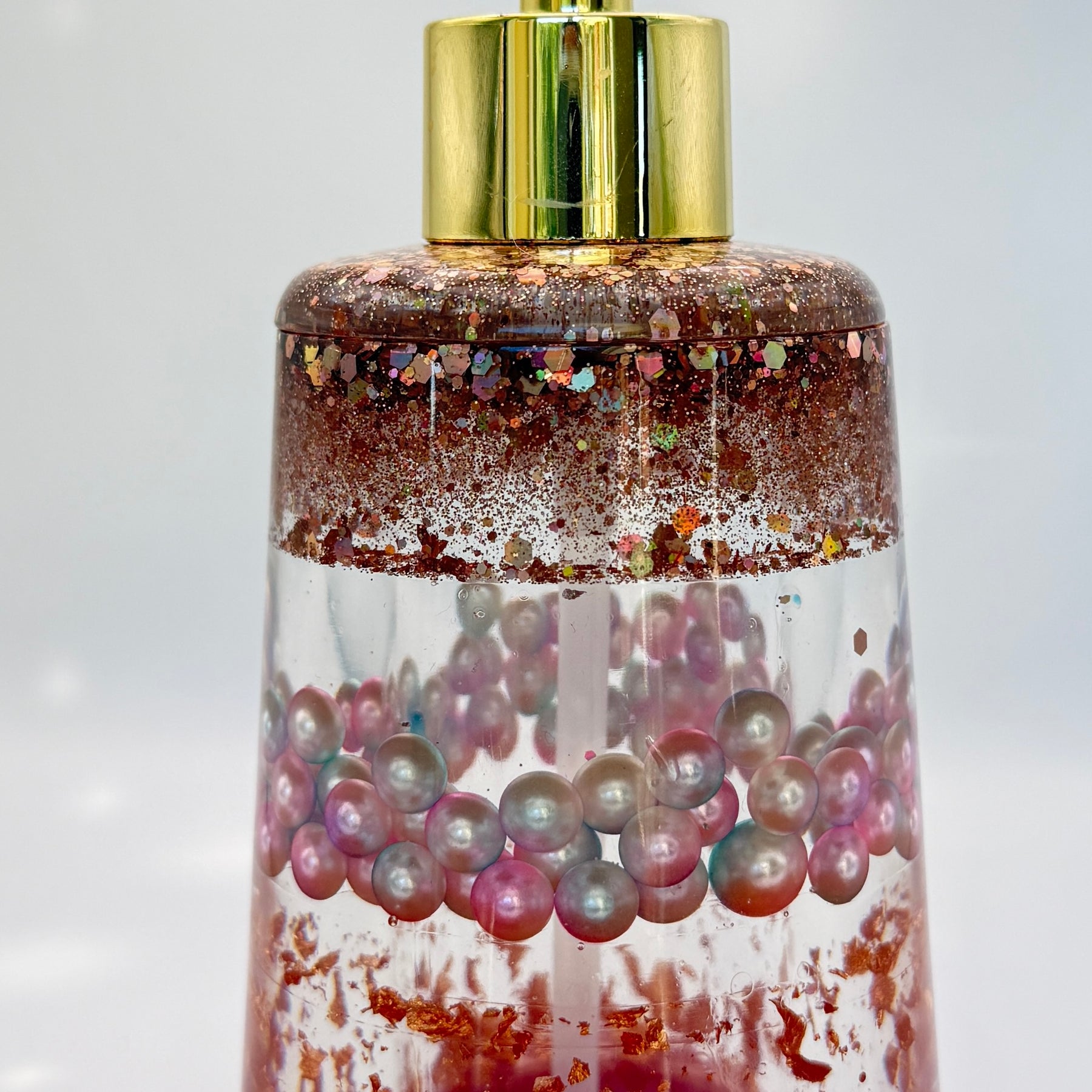 Resin Luxury Vanity Set - Gilded Rose Pearl