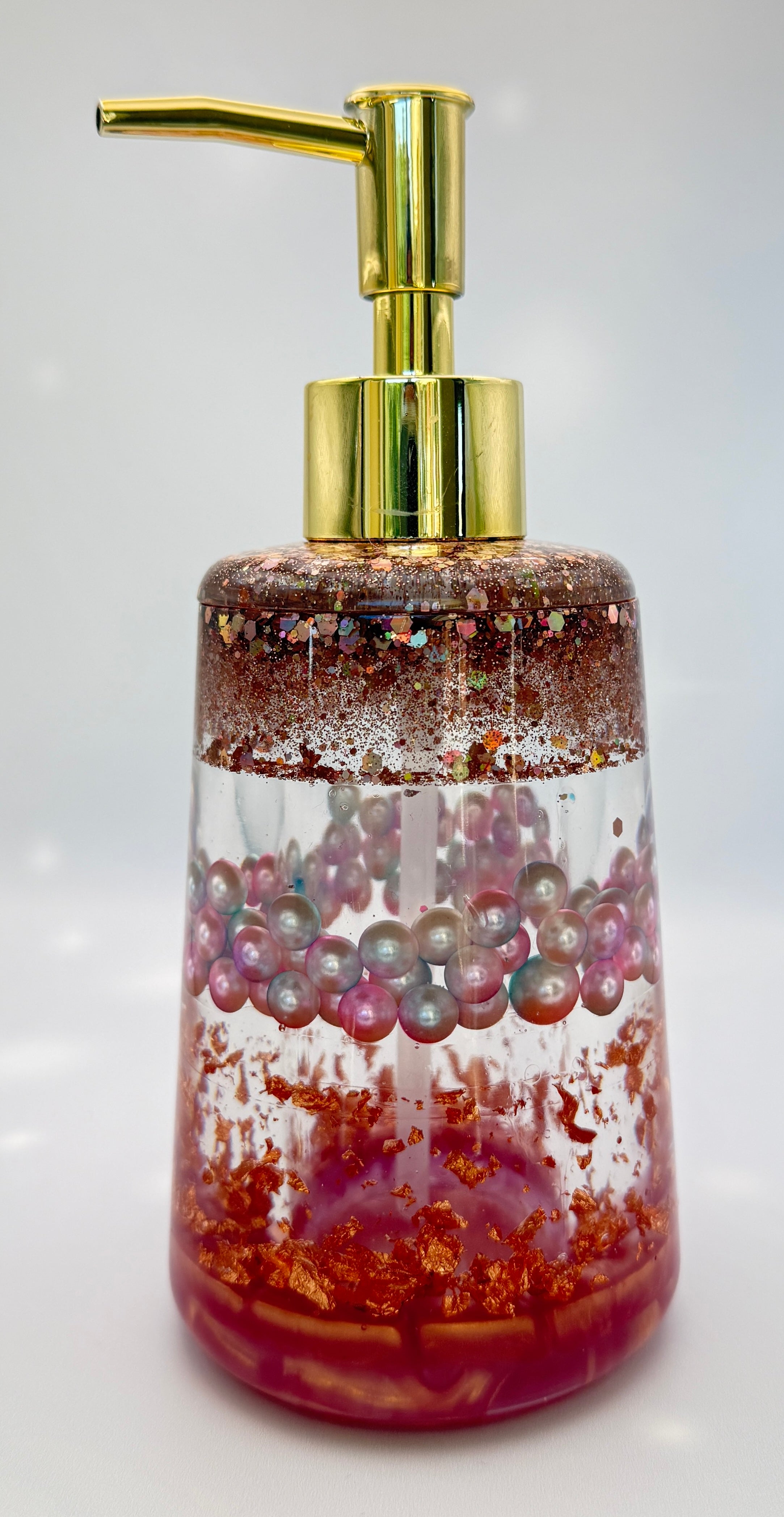 Resin Luxury Vanity Set - Gilded Rose Pearl