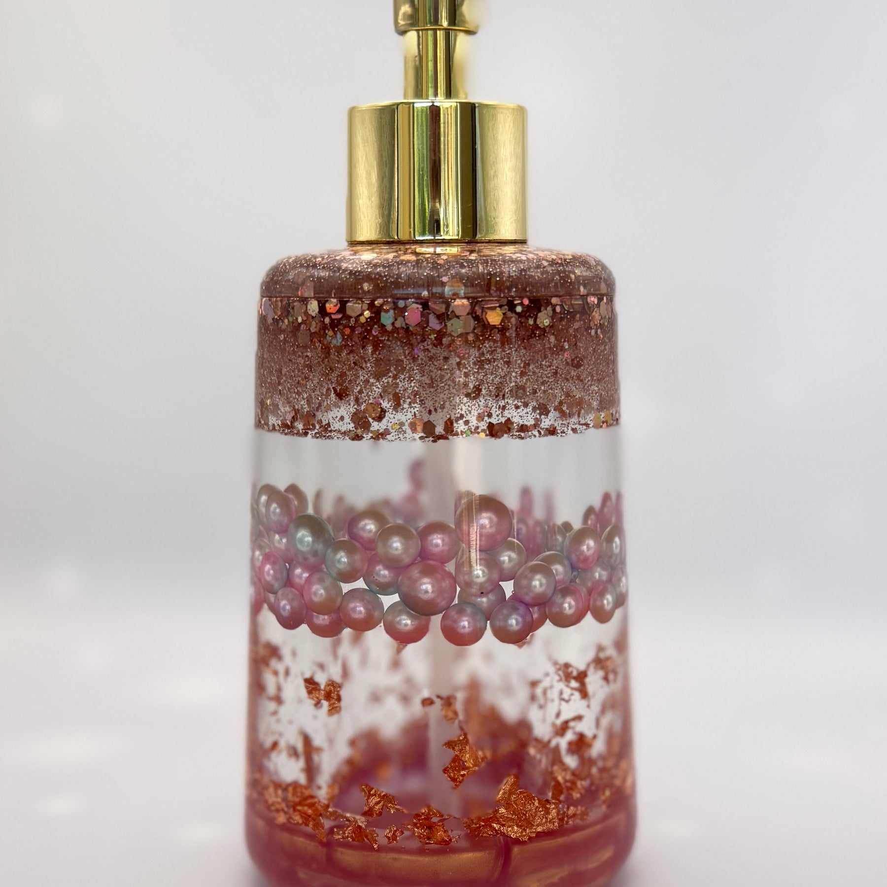 Resin Luxury Vanity Set - Gilded Rose Pearl