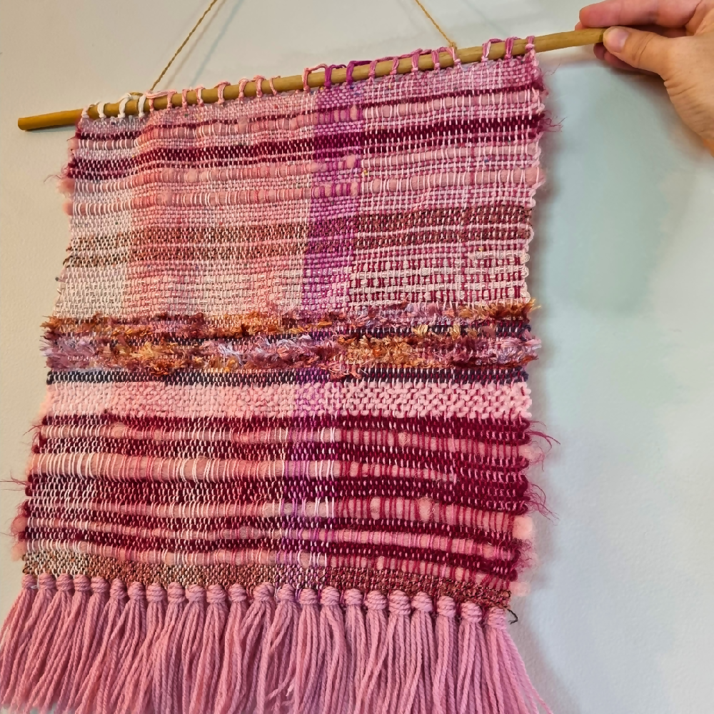 australian-artist-handmade-handwoven-pink-wallhanging-2.9