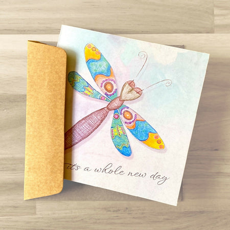 Greeting Card - Dragonfly