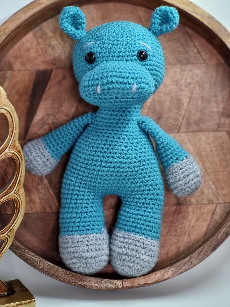 Hippo Crochet Toy