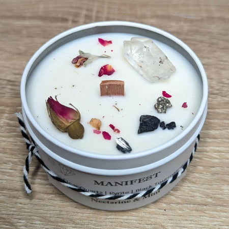 NECTARINE & MINT SOY CANDLE 160g