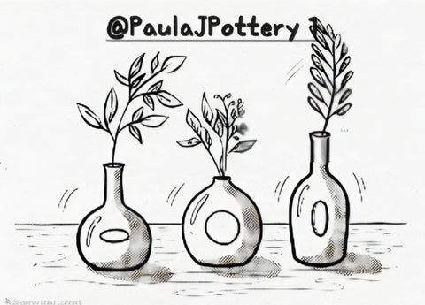 PaulaJPottery Vendor Logo