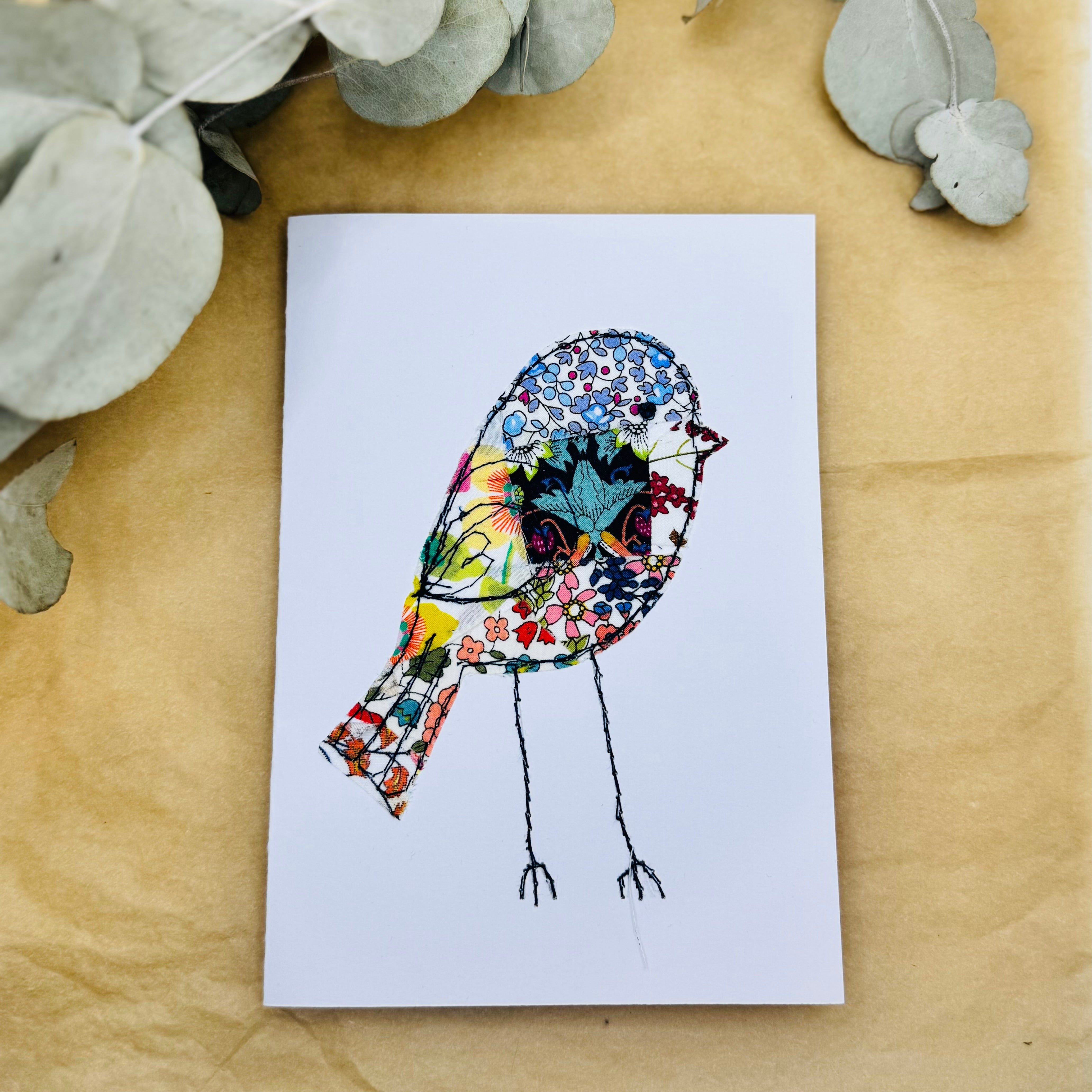 Upcycled handmade animal cards