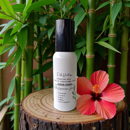 SuperFood Hair leave-in Conditioner Spray. Hibiscus + AlfalfaBoost.