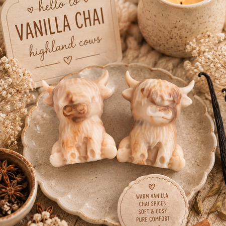 Highland cow soy wax melts