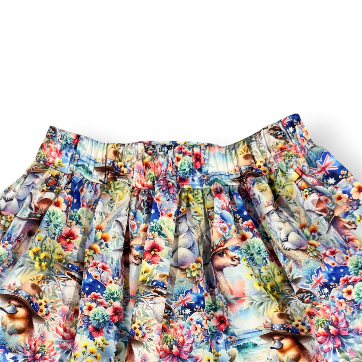 Australian Native Animals Floral Skirt – Sizes 4 & 5