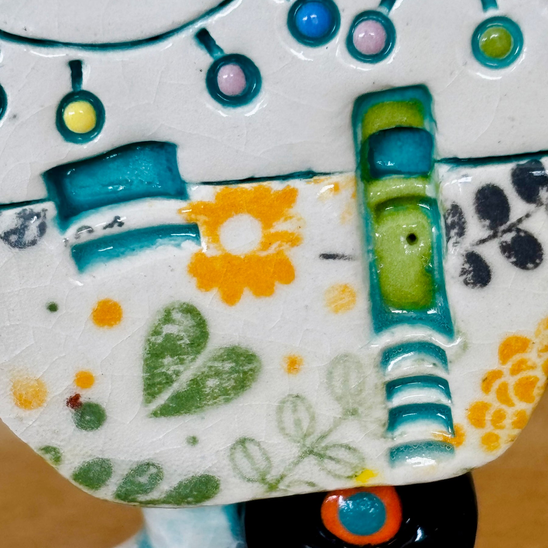 Small Retro Collectable Ceramic Caravan 12