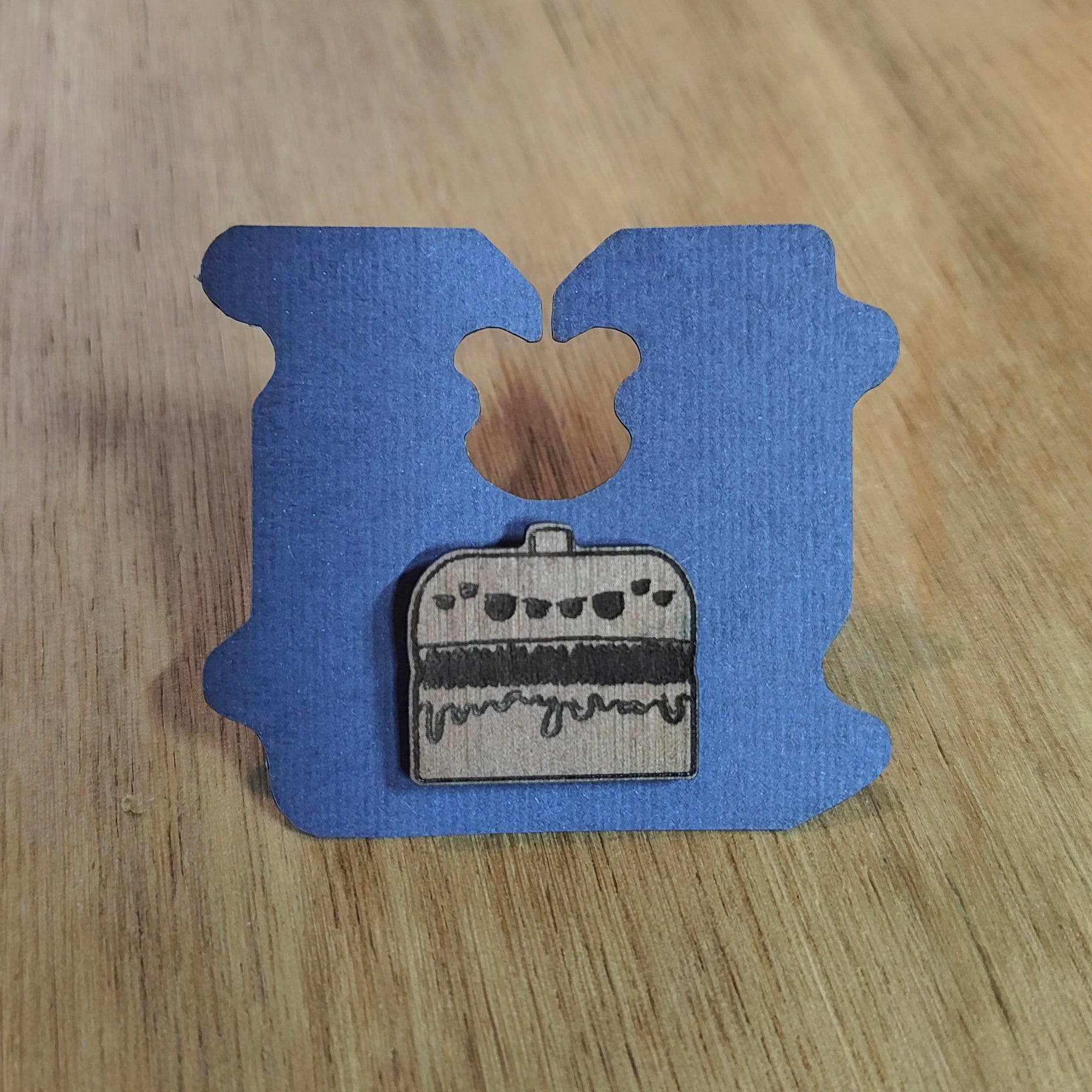 Whimsical Tasmanian Timber Pins