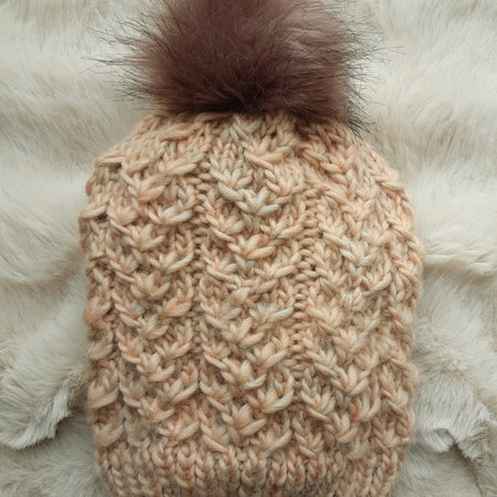 ladies pure merino wool beanie