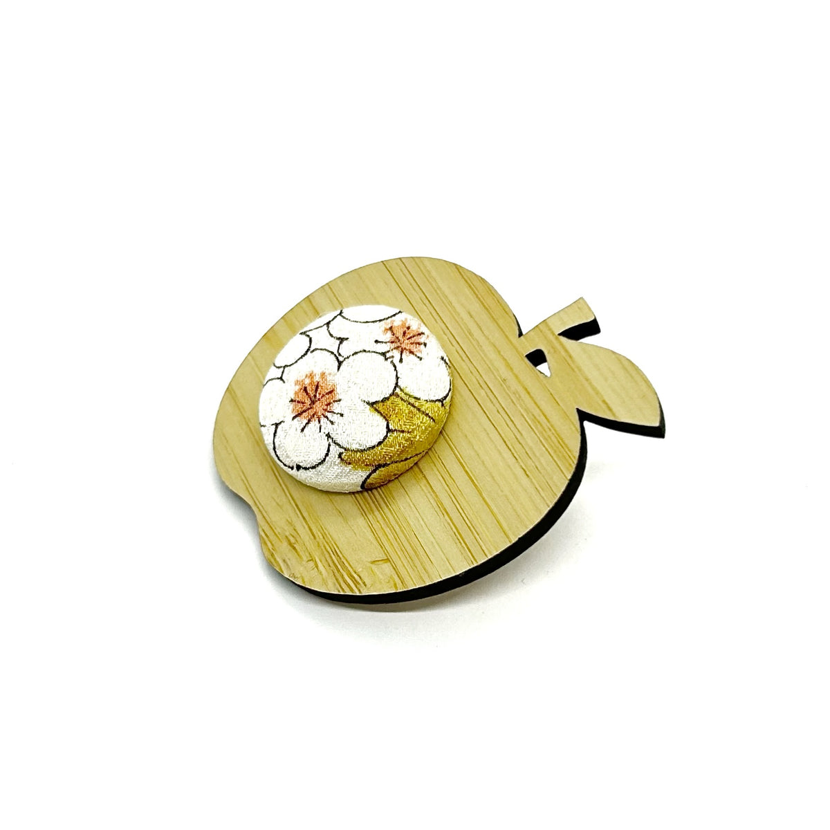 Kimono Apple Brooch