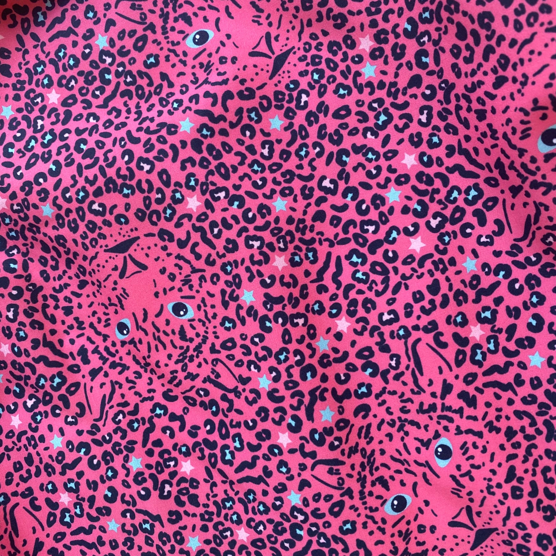 Showerproof Leopard Print on Pink Hooded Jacket size 6