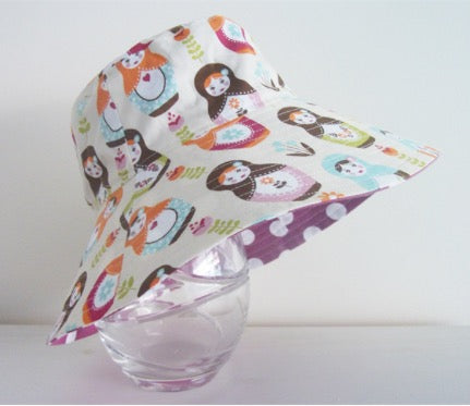 Ready to post- Small size wide brim hats- reduced price