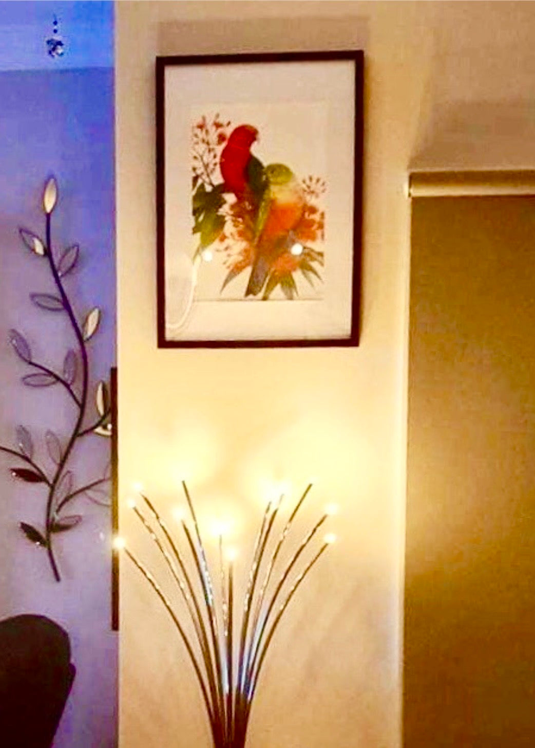 King Parrot pair art print by Debra Meier Art.