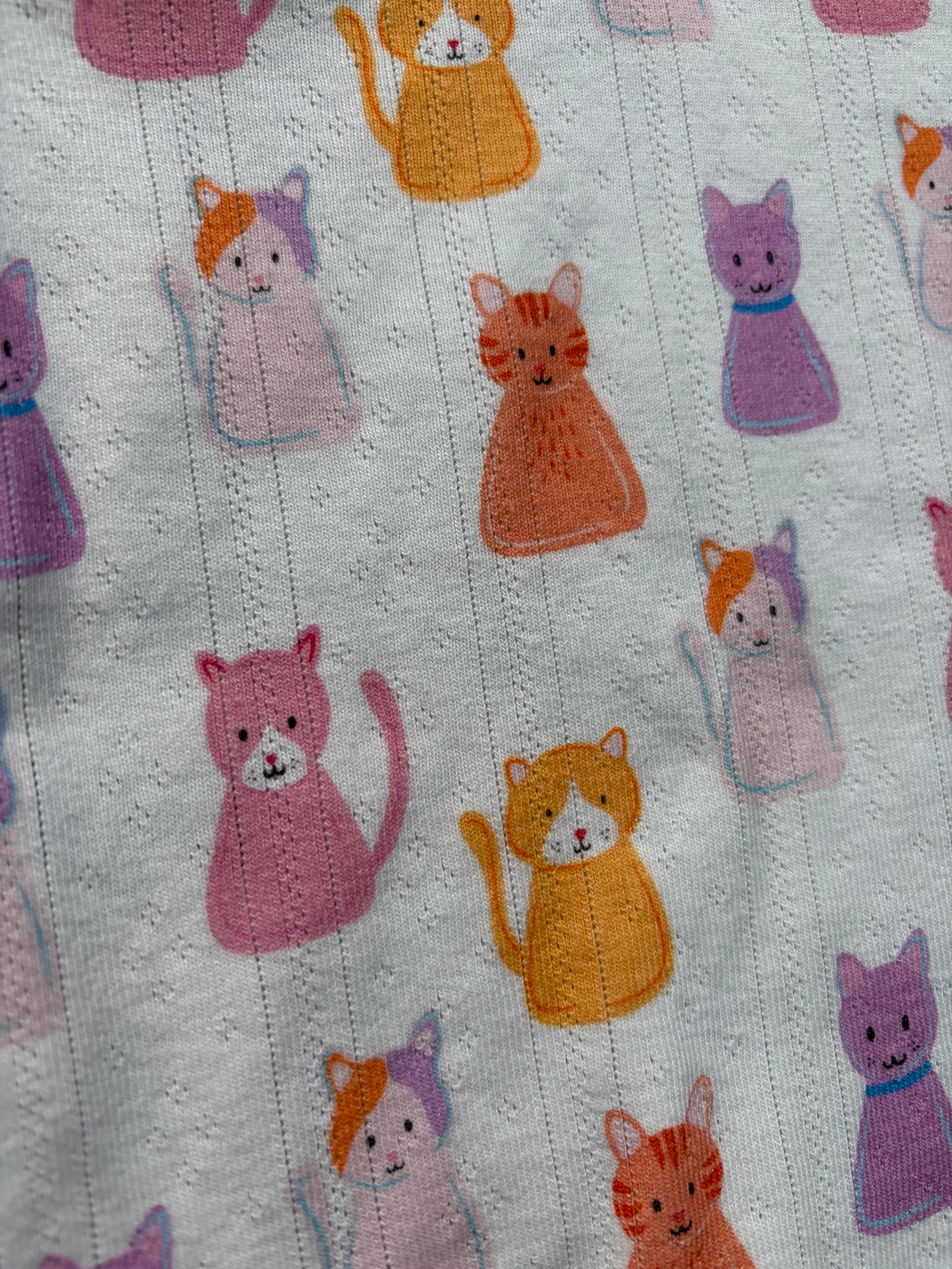 Kitty Puss short sleeve Onesie