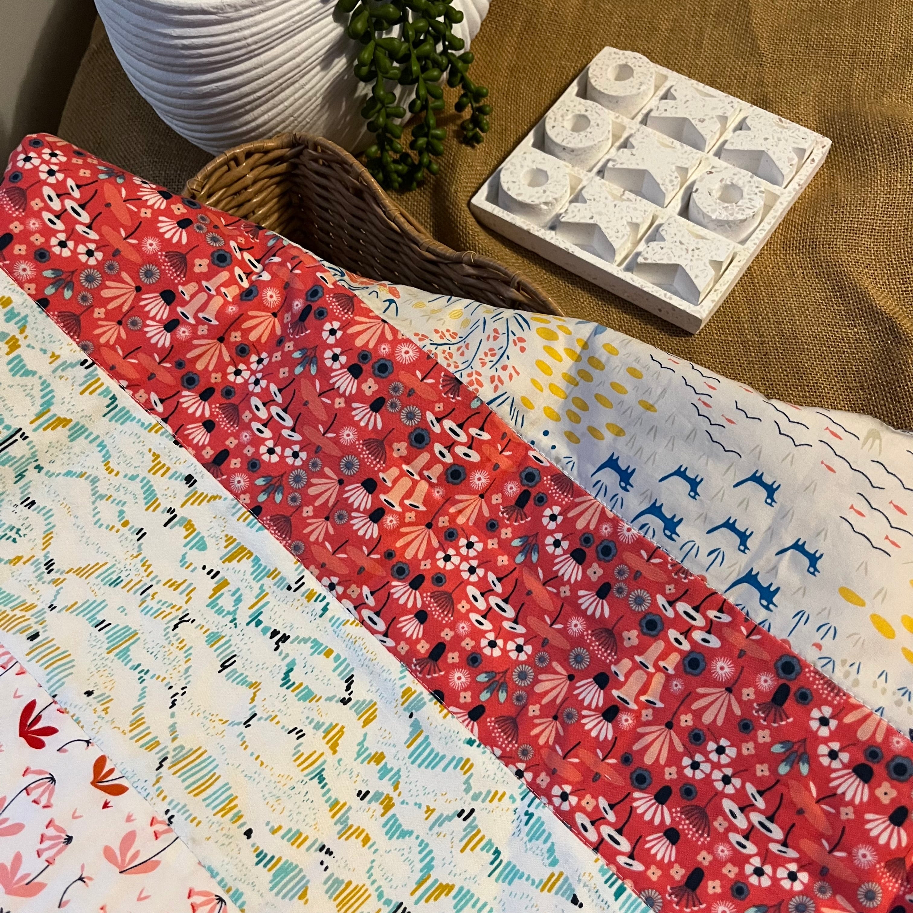 Organic Baby Play Mat | Reversible & Soft Tummy Time Mat Unique