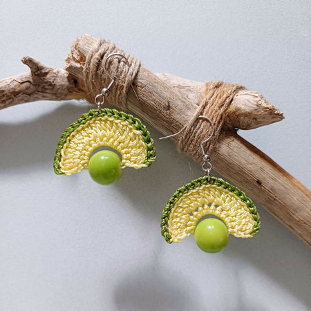 Summer Fun Earrings - Lime and Lemon