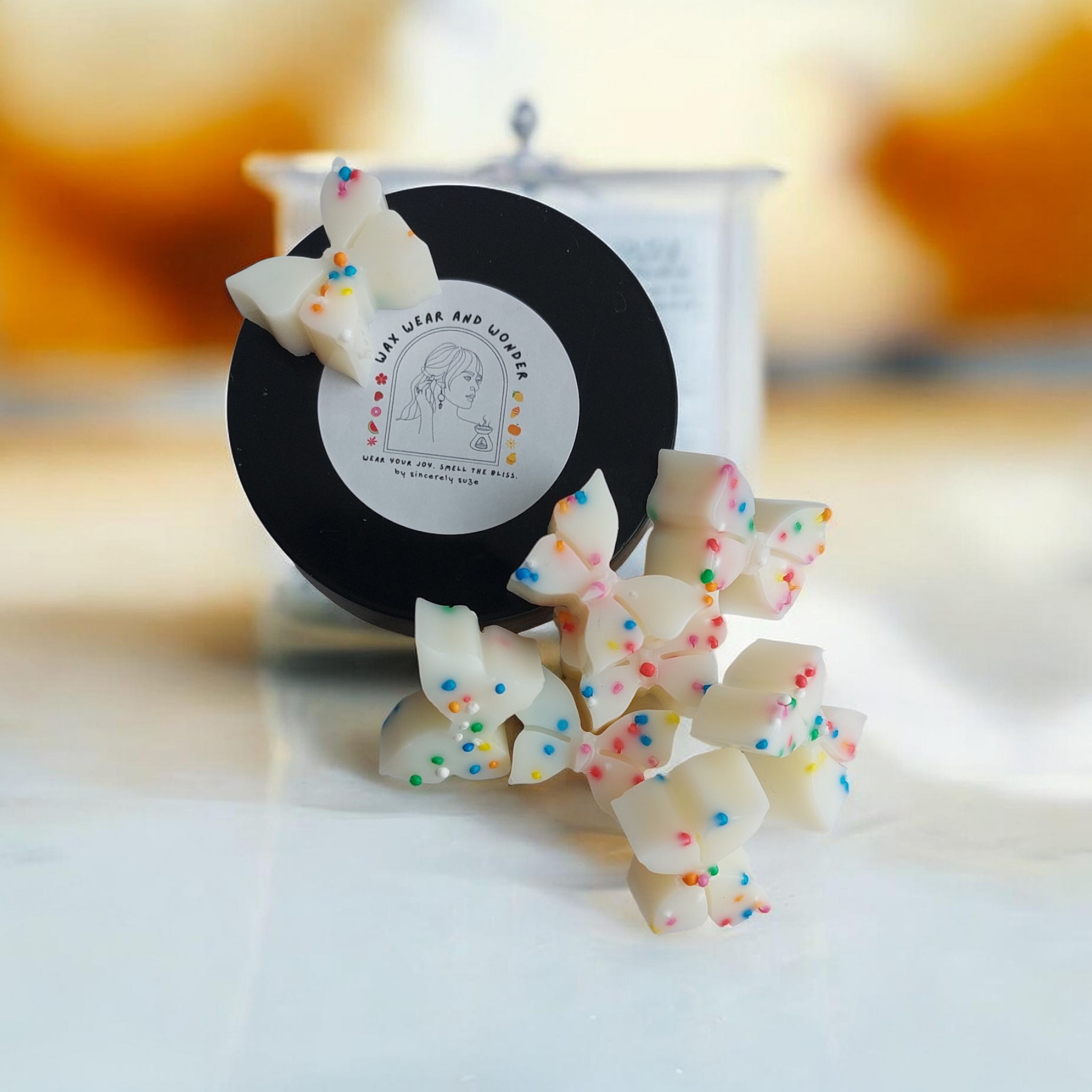 Scented Soy Wax Melts – Mini Butterfly Kisses 18pc