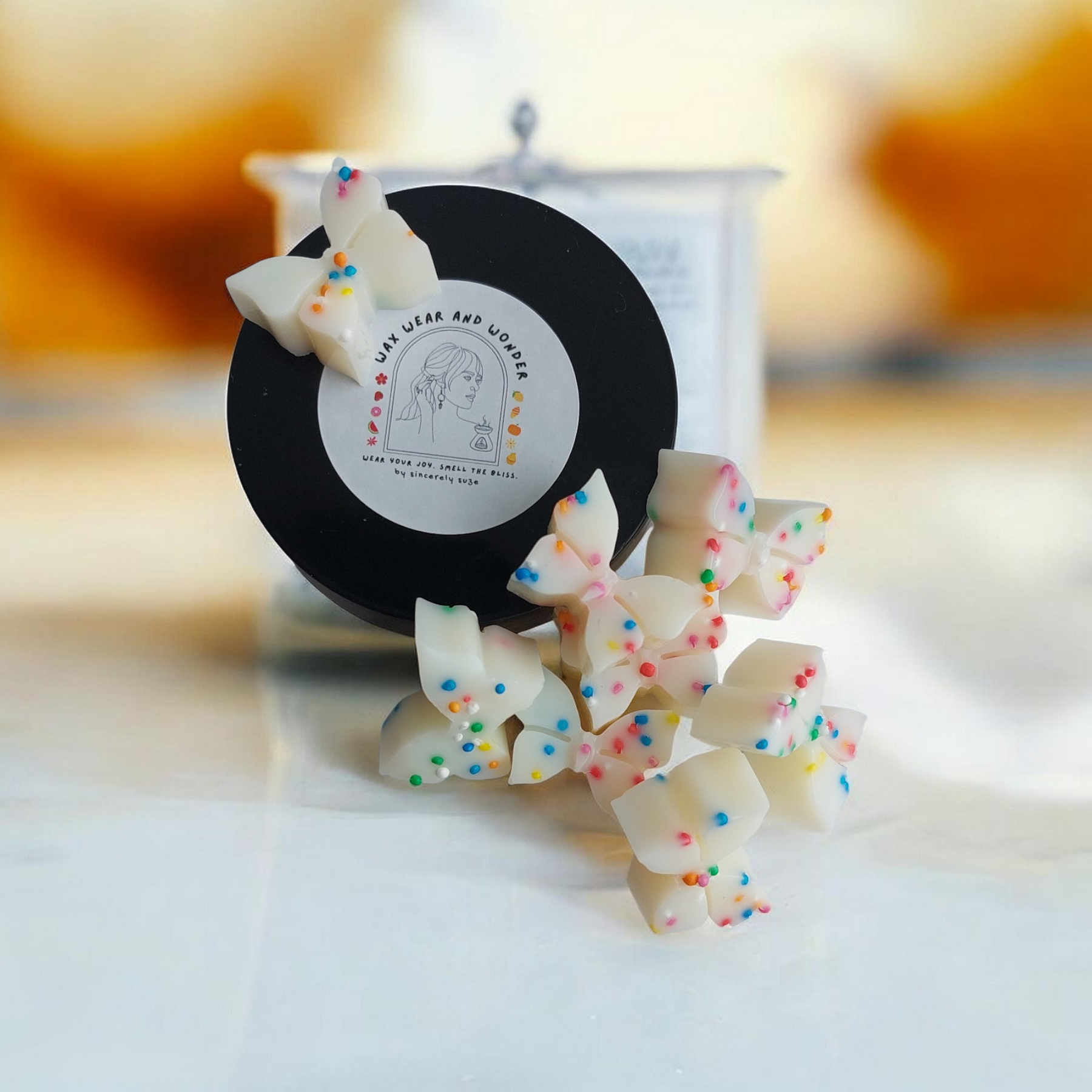 Scented Soy Wax Melts – Mini Butterfly Kisses 18pc