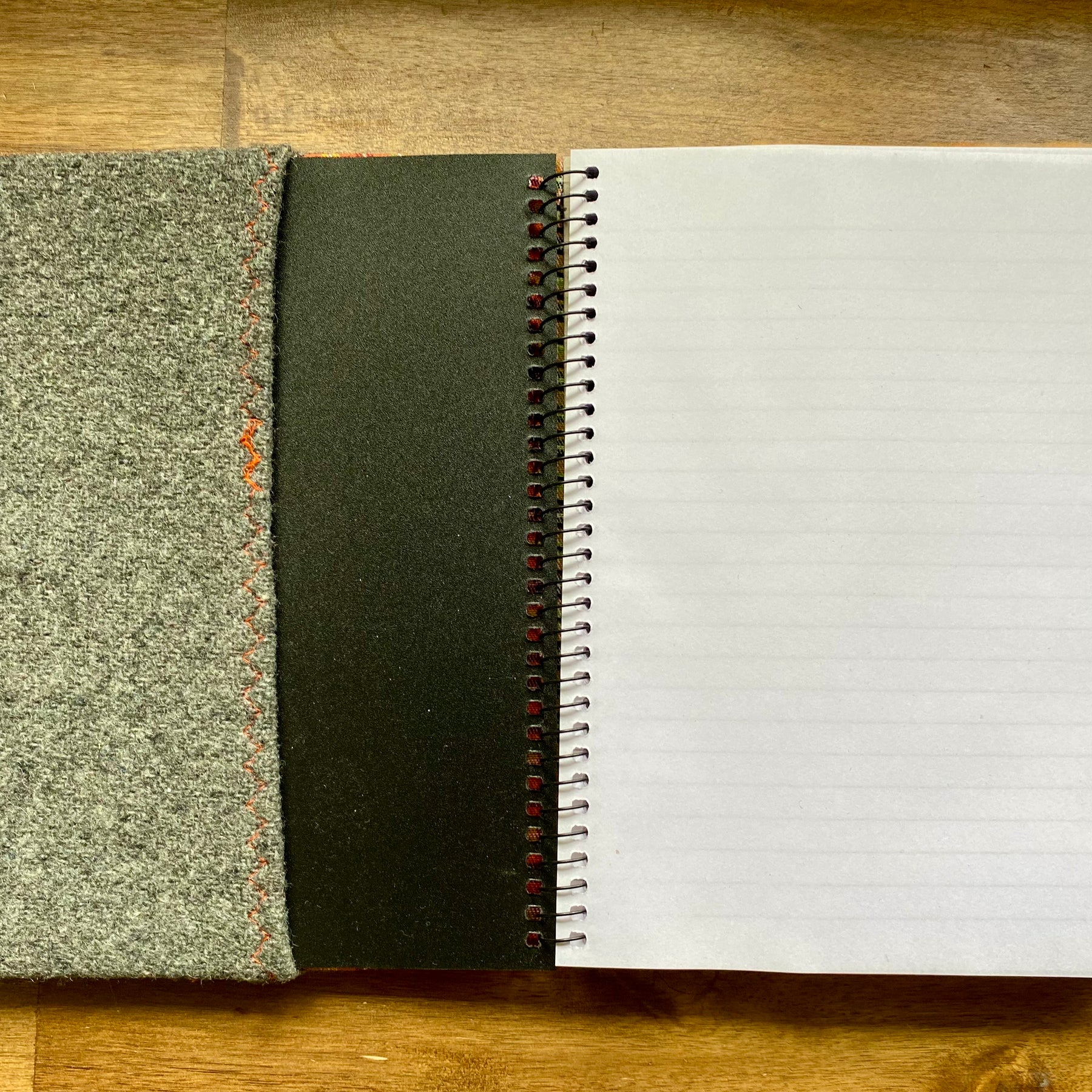 A5 Upcycled Notebook Fox