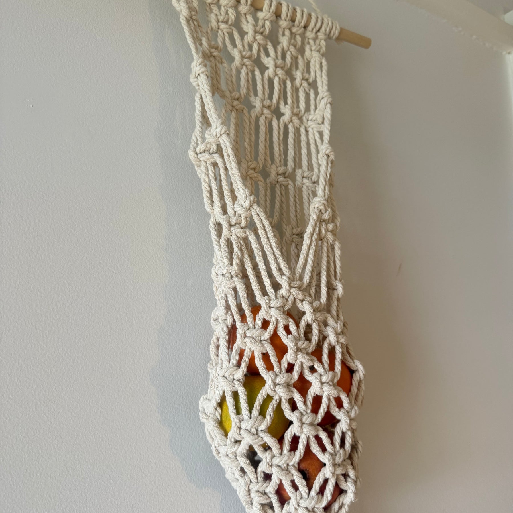 Macramé Produce Hangers