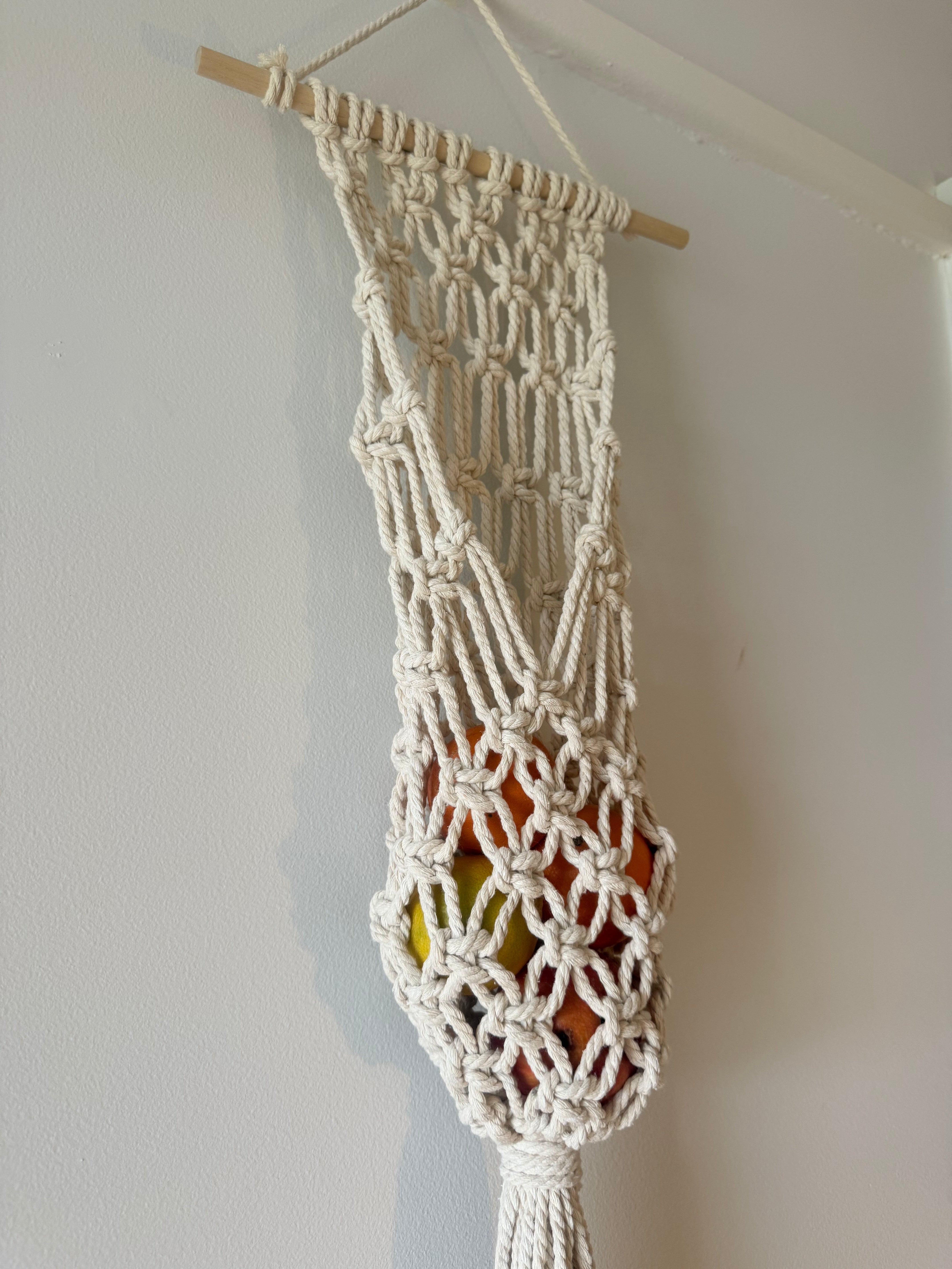 Macramé Produce Hangers