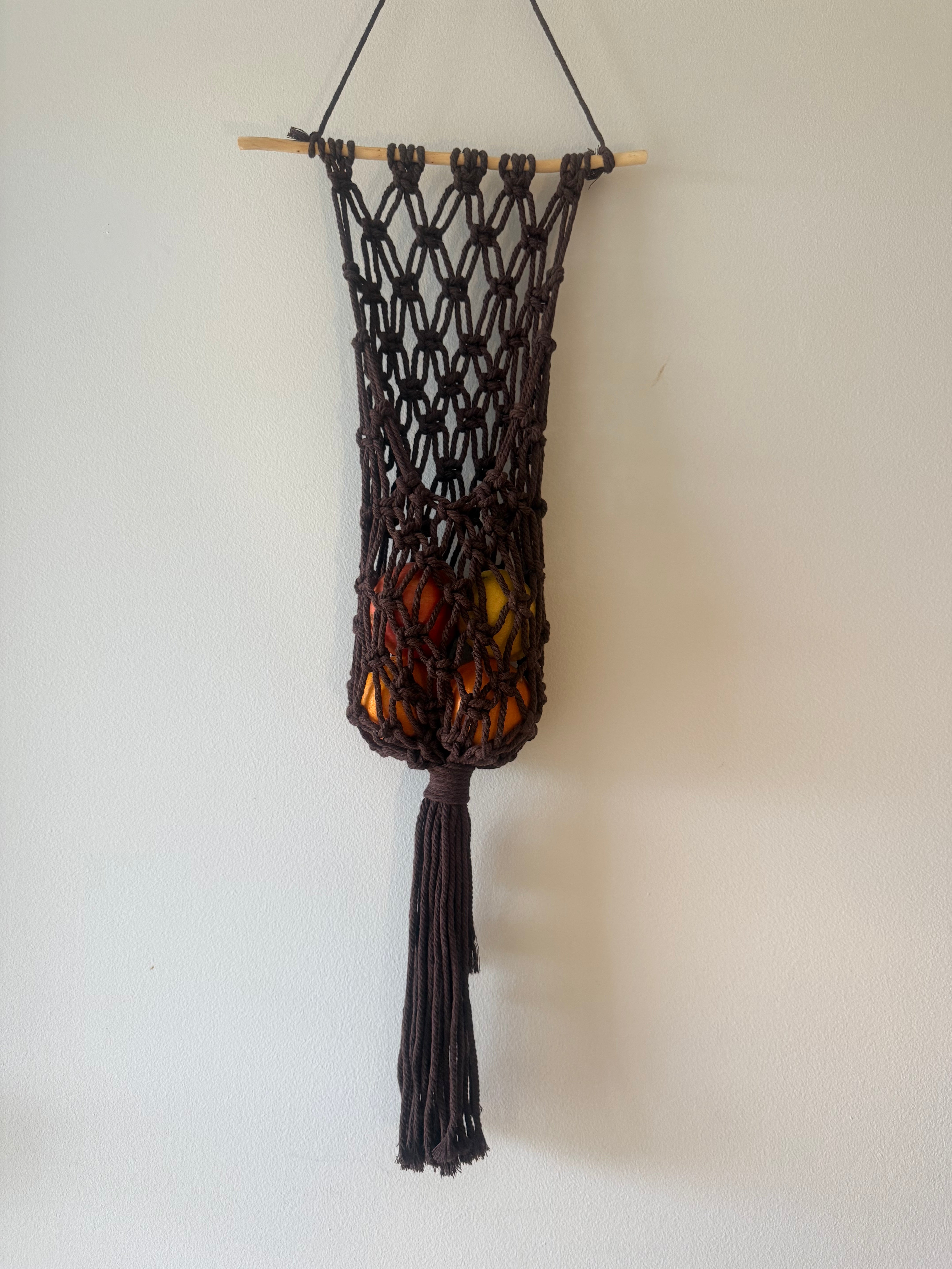 Macramé Produce Hangers