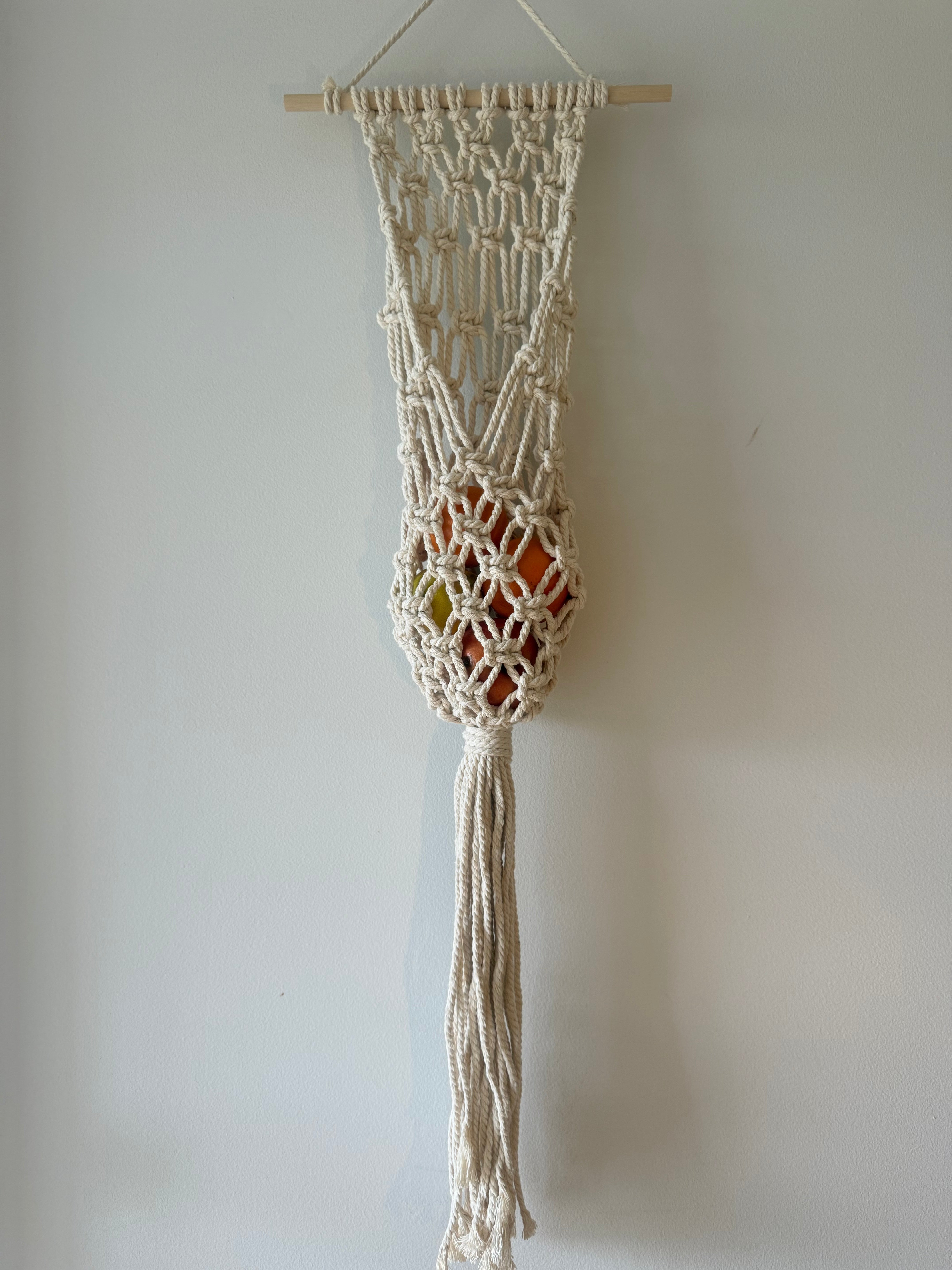 Macramé Produce Hangers