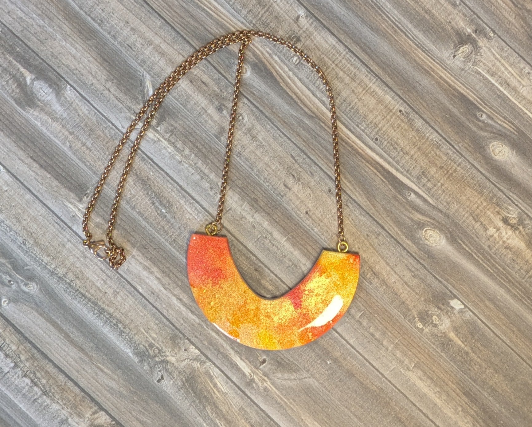 Golden Sunset Pendant