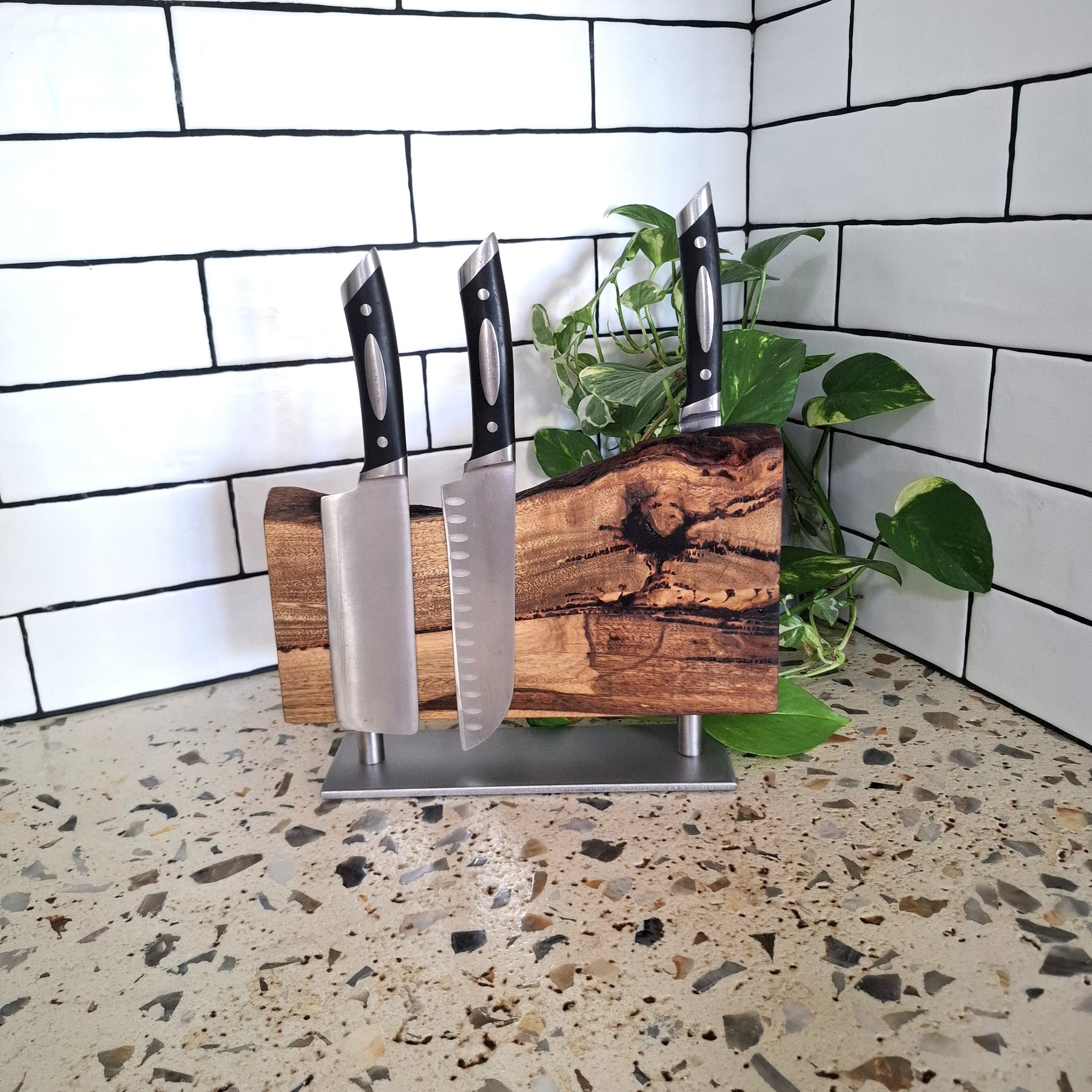 Handmade Australian Magnetic Knife Block
