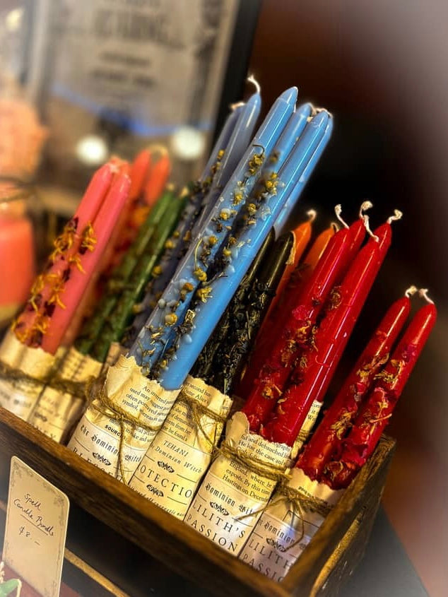 Dressed Taper Candles