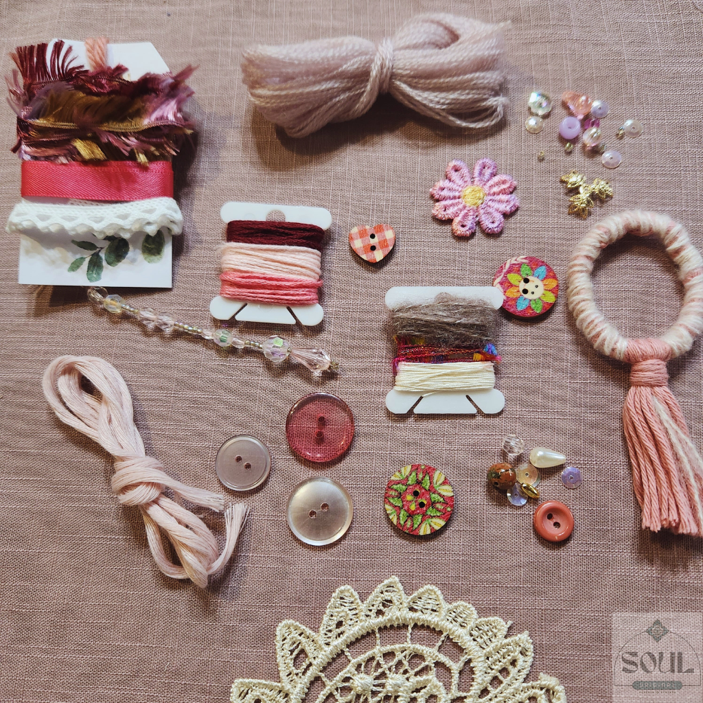 Slow Stitch Bundle - Pretty Pinks
